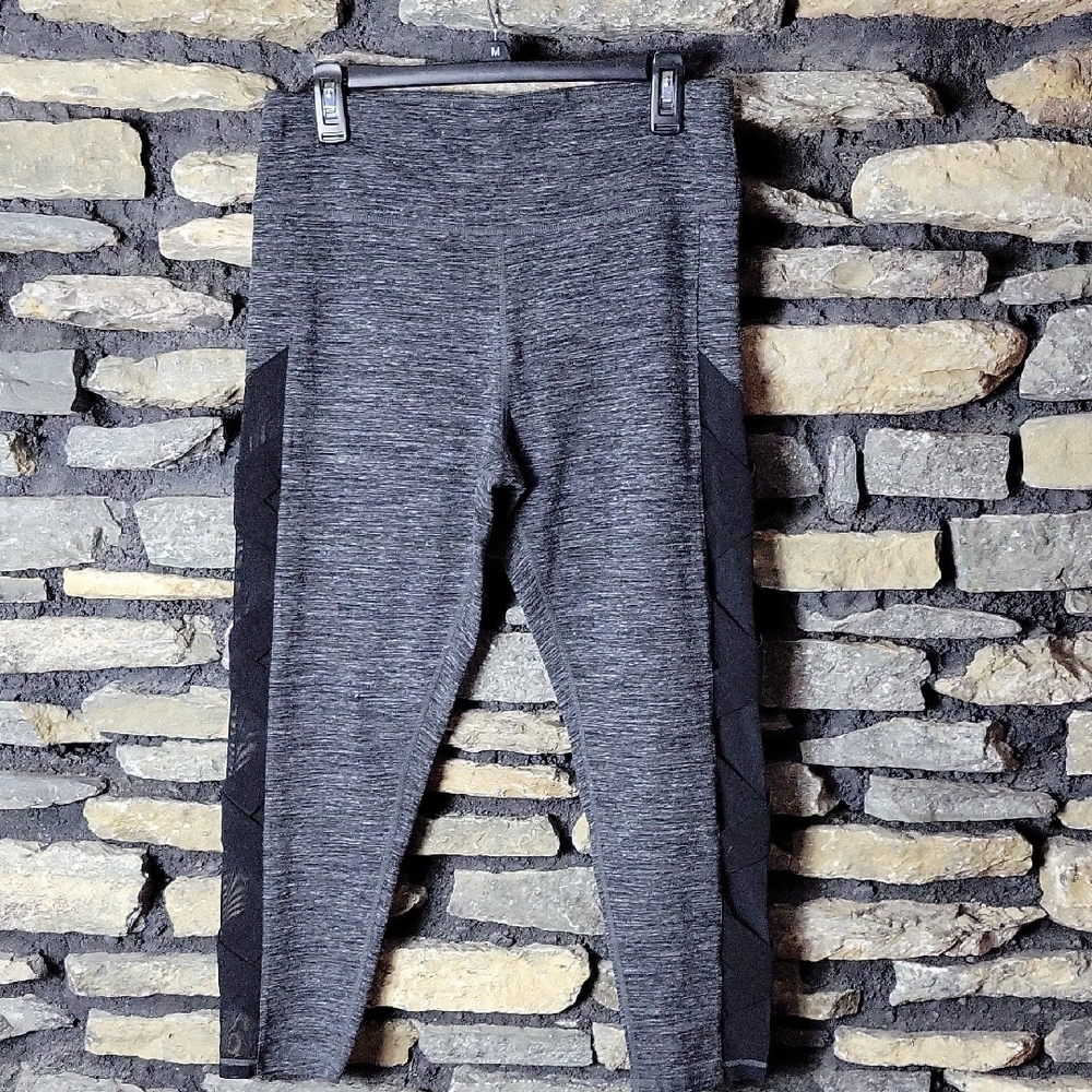 Women's DKNY Charcoal and Black  Leggings Size XL